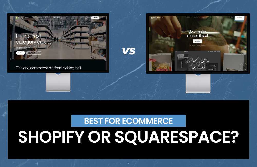 shopify vs squarespace in 2026, what is best for ecommerce