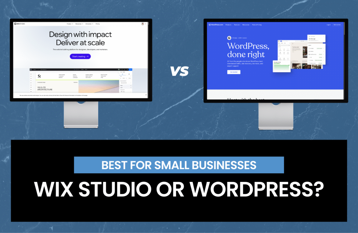 WordPress vs Wix Studio for Small Business: Which Website Platform Is Best in 2026?