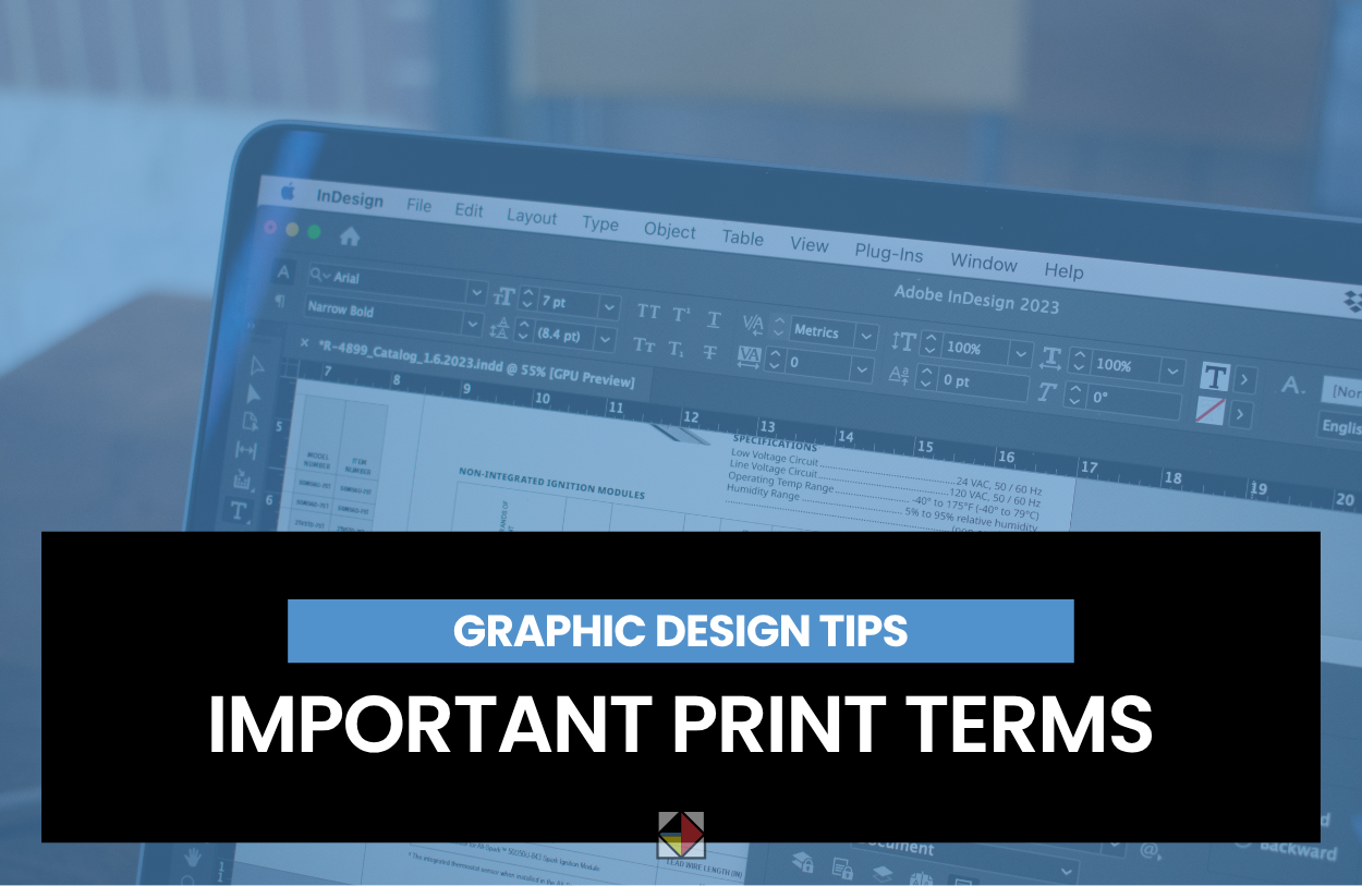 important print terms for graphic designers