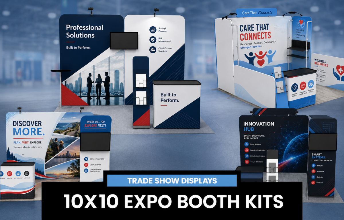 nwpc marketing 10x10 trade show booth kits